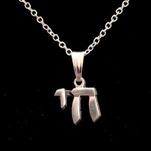 Chai Life Necklace Jewish Hebrew Symbol